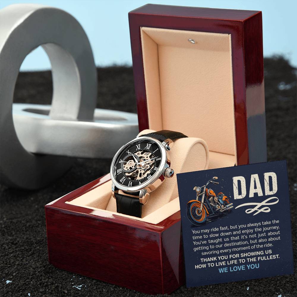 Openwork Watch- to my dad