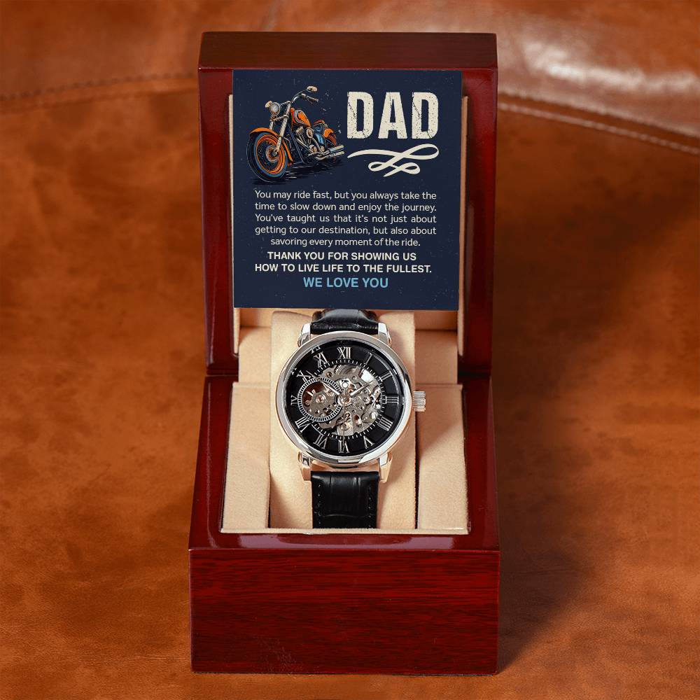 Openwork Watch- to my dad