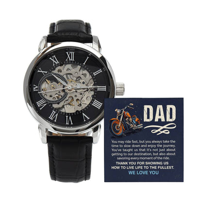 Openwork Watch- to my dad