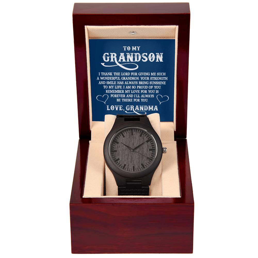 Wooden Watch- to my grandson