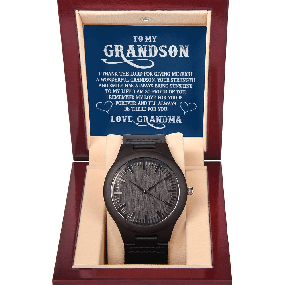 Wooden Watch- to my grandson