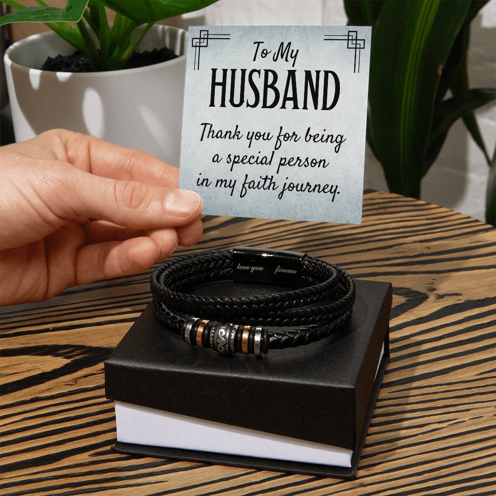 Love You Forever&quot; Bracelet- to my husband