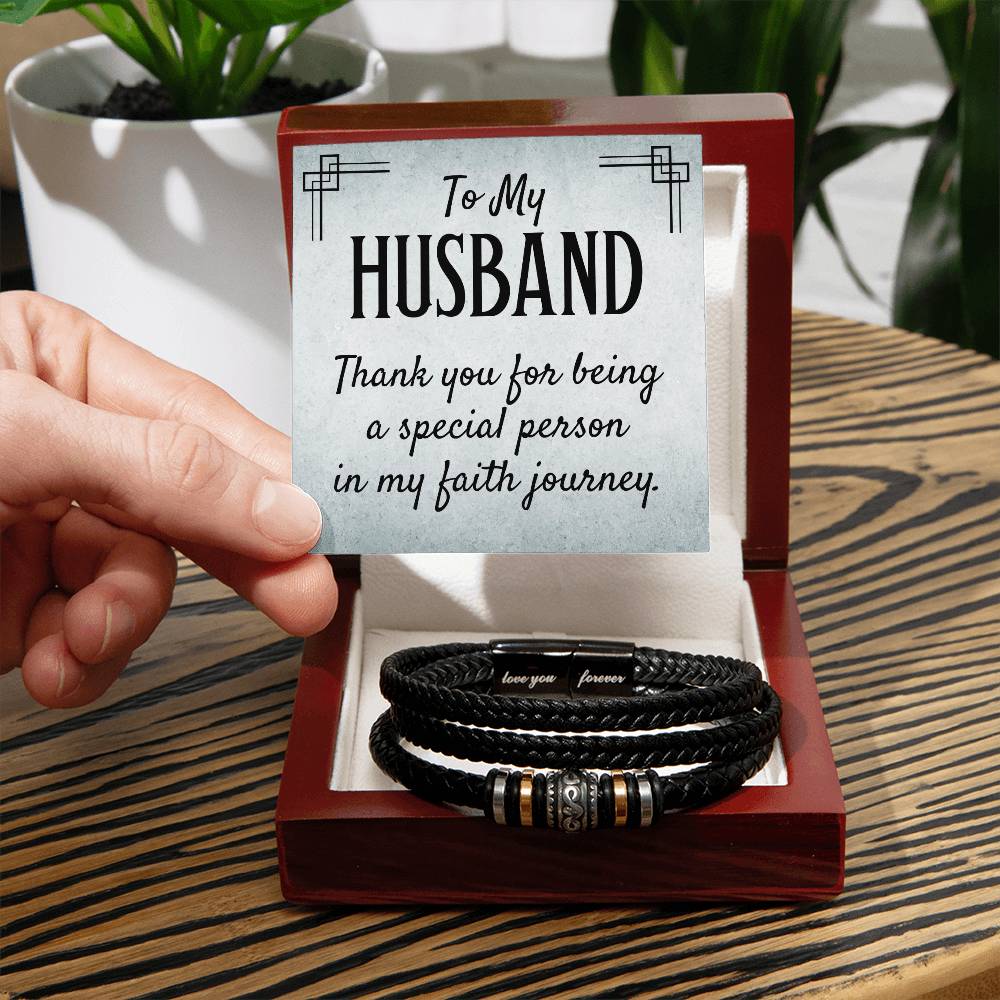 Love You Forever&quot; Bracelet- to my husband