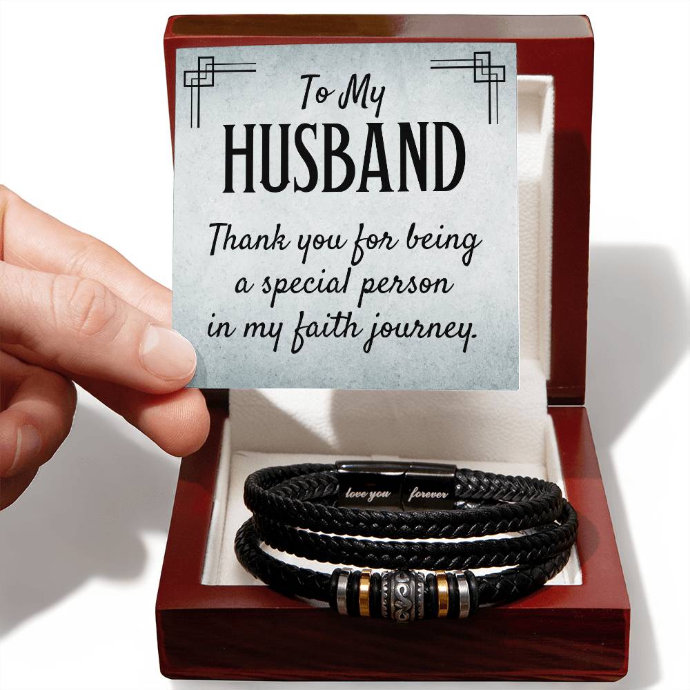 Love You Forever&quot; Bracelet- to my husband